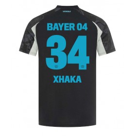 Bayer Leverkusen Granit Xhaka #34 Tredje skjorte 2024-25 Kortermet